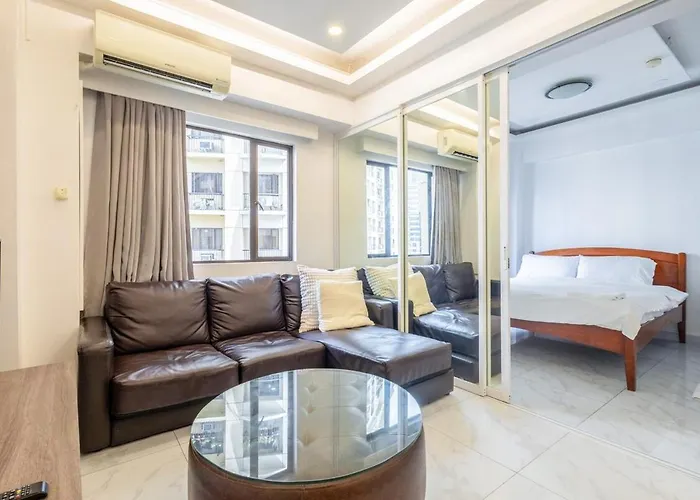 Apartamento 1br Forbeswood Heights In Bgc Near St Lukes